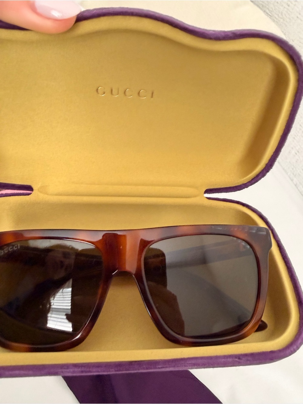 Gucci unisex Sunglasses - Brown - Picture 2 of 6